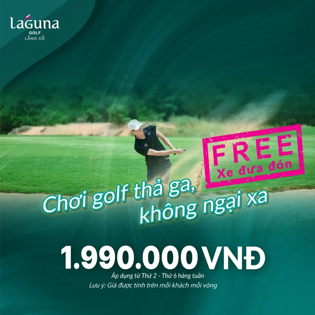 Chơi golf thả ga không ngại xa