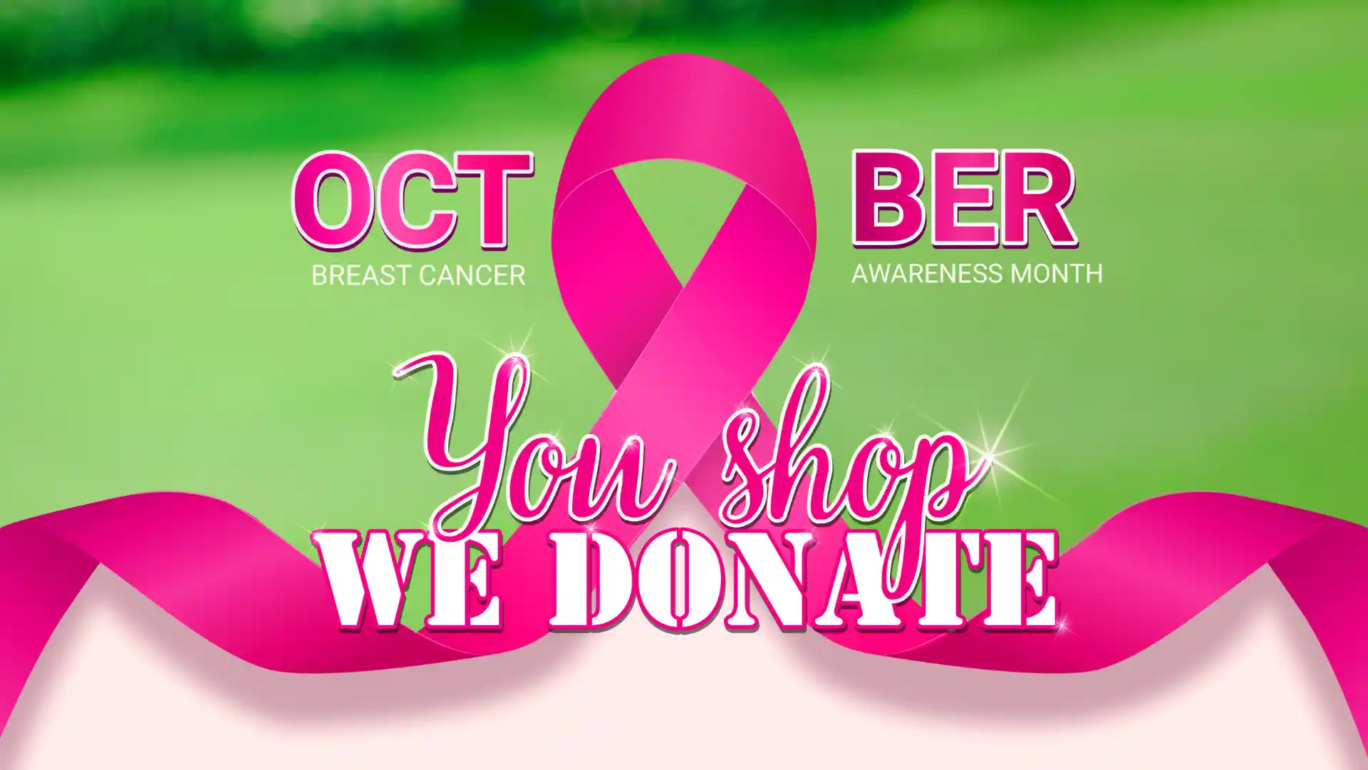 Pink October - Breast cancer awareness month